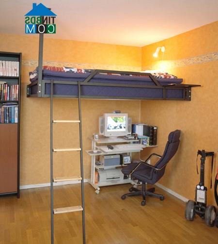 Ảnh Một số mẫu giường cho bé trong căn hộ diện tích nhỏ