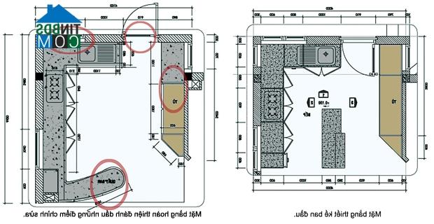 Ảnh Một số lưu ý khi làm kệ bếp