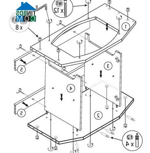 Ảnh Hướng dẫn lắp đặt tủ chậu phòng tắm