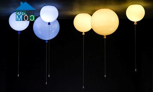 Ảnh Đèn trần cho phòng bé: Đơn giản mà vẫn đẹp