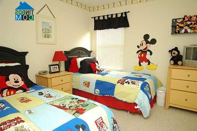 Ảnh Đổi themes Mickey cho phòng của bé