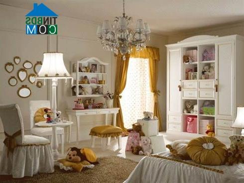 Ảnh Phòng tuyệt đẹp cho công chúa nhỏ