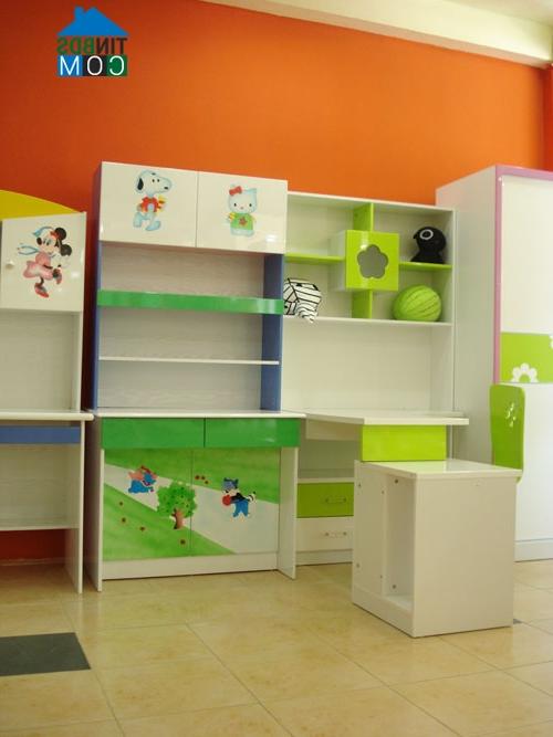 Ảnh 4 bí quyết tạo không gian sắc màu của bé