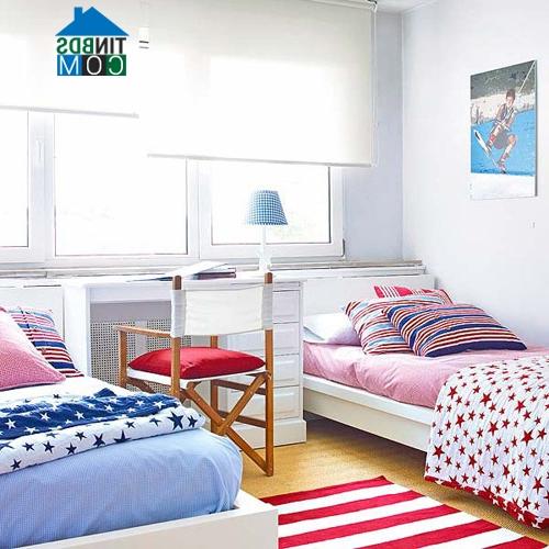 Ảnh Bài trí căn phòng 12m2 nhí nhảnh cho nhóc yêu