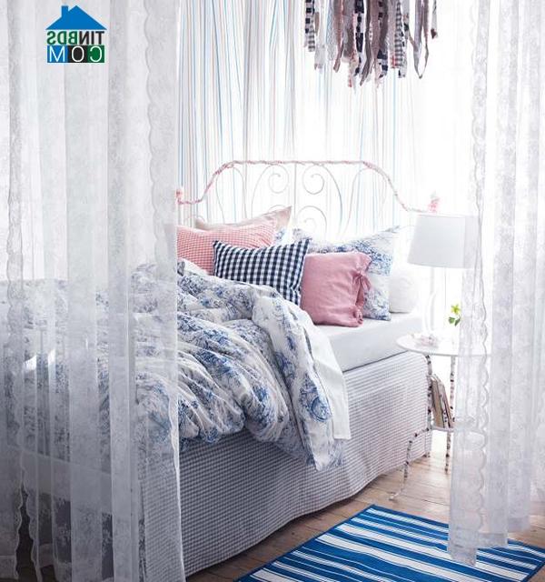 Ảnh Phong cách đồng quê ngọt ngào cho phòng bé gái