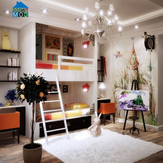Ảnh Cách phối màu cho phòng của bé