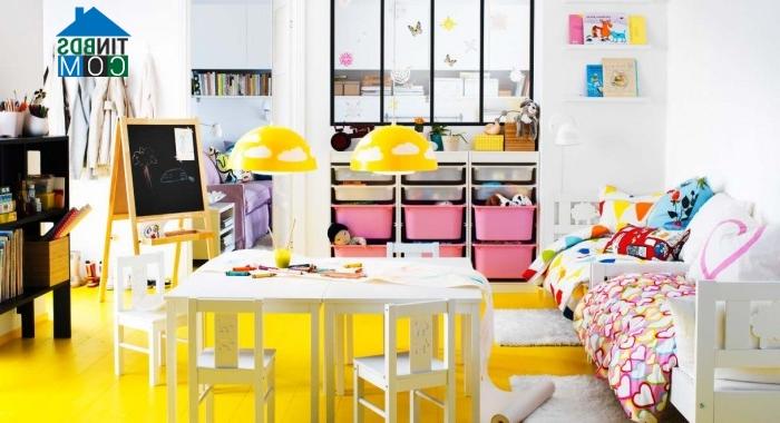 Ảnh Những ý tưởng thiết kế phòng chơi cho bé
