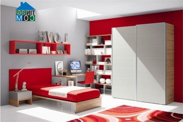 Ảnh Những gam màu tuyệt đẹp cho phòng ngủ bé gái