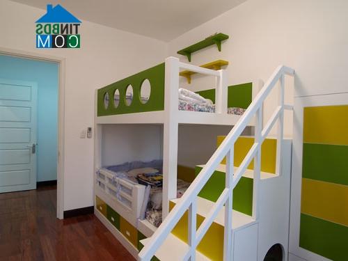 Ảnh 4 bí quyết tạo không gian sắc màu của bé