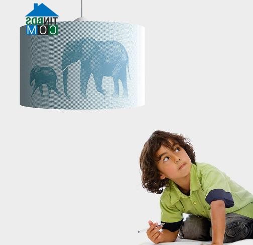 Ảnh Đèn trần cho phòng bé: Đơn giản mà vẫn đẹp