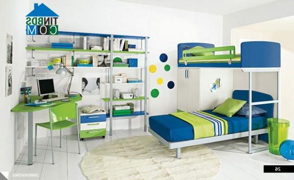 Ảnh Những bí kíp phối màu cực sống động cho phòng của bé
