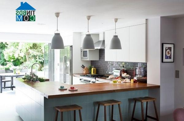 Ảnh Không gian nhà bếp đẹp hơn với Backsplash