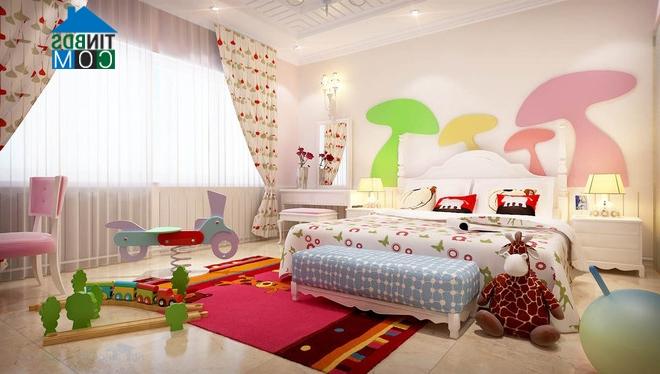 Ảnh Căn phòng vui nhộn, quà 1/6 bất ngờ cho con yêu!