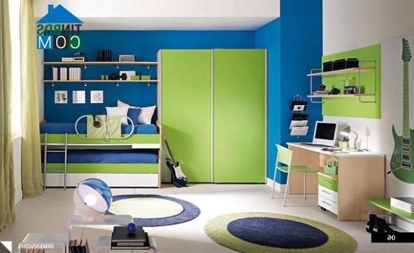 Ảnh Những bí kíp phối màu cực sống động cho phòng của bé
