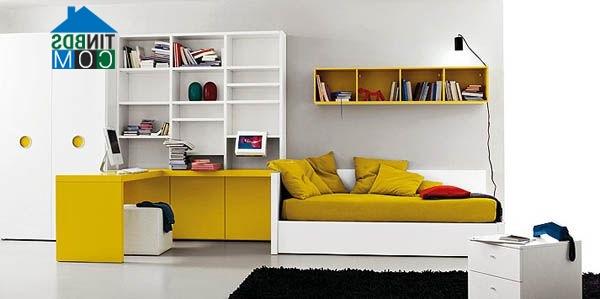 Ảnh Những gam màu tuyệt đẹp cho phòng ngủ bé gái