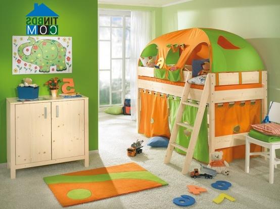Ảnh Đẹp mê ly những mẫu phòng cho bé yêu