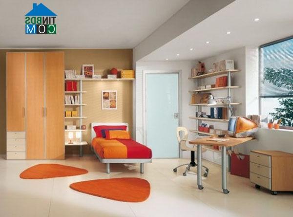 Ảnh Những gam màu tuyệt đẹp cho phòng ngủ bé gái
