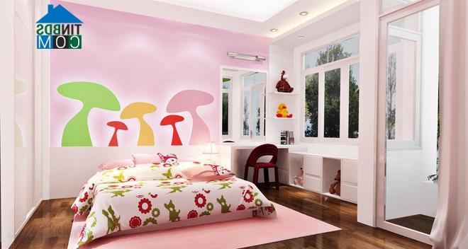 Ảnh Căn phòng vui nhộn, quà 1/6 bất ngờ cho con yêu!