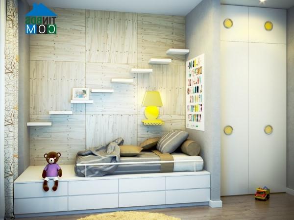 Ảnh Phòng ngủ cực bắt mắt cho bé yêu
