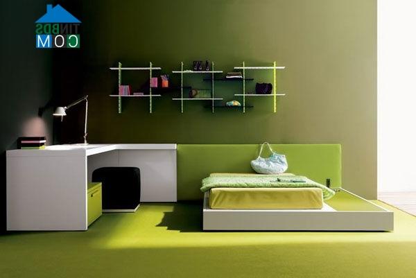 Ảnh Những gam màu tuyệt đẹp cho phòng ngủ bé gái