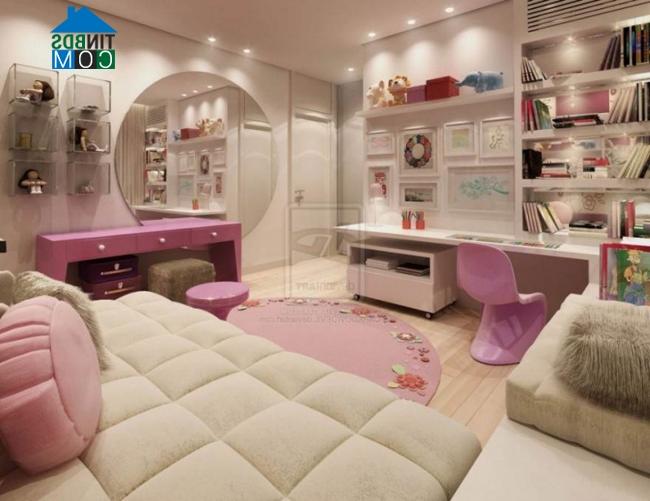 Ảnh Thiết kế nội thất cho phòng tuổi teen