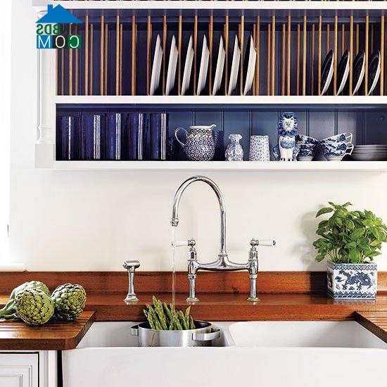 Ảnh Phòng bếp sang trọng với 4 cách phối màu