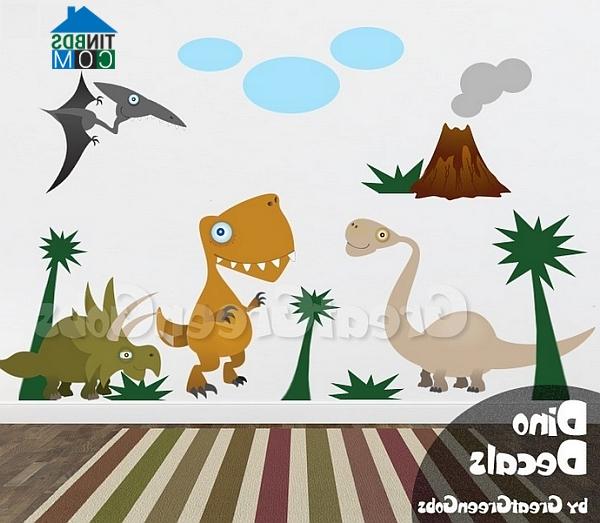 Ảnh Trang trí phòng bé theo chủ đề “khủng long”