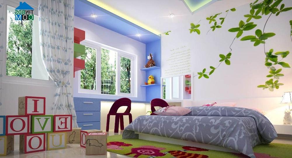 Ảnh Căn phòng vui nhộn, quà 1/6 bất ngờ cho con yêu!