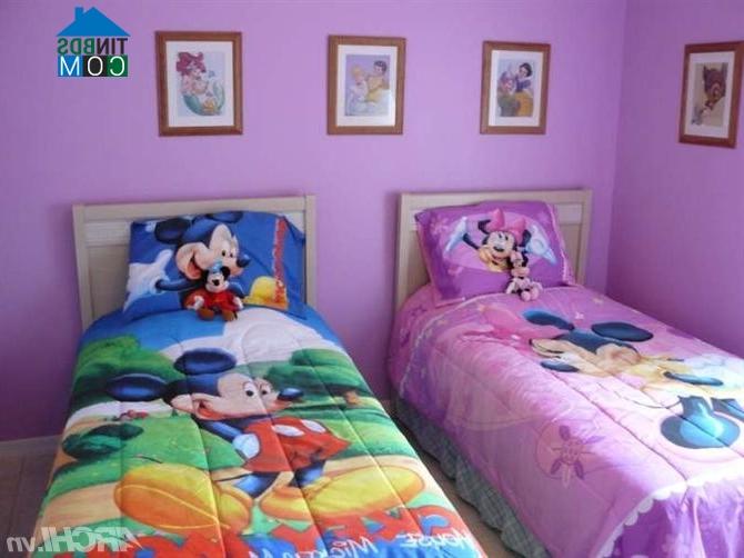 Ảnh Đổi themes Mickey cho phòng của bé