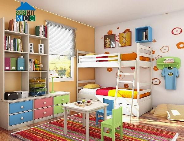 Ảnh Những bí quyết sơn tường cho phòng của bé