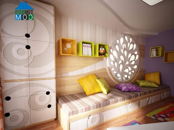 Ảnh Sống động và đầy màu sắc với các mẫu phòng ngủ trẻ em