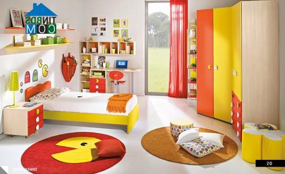 Ảnh Những bí kíp phối màu cực sống động cho phòng của bé