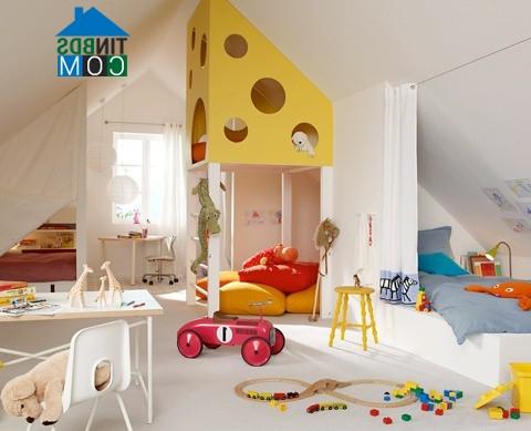 Ảnh Đẹp mê ly những mẫu phòng cho bé yêu