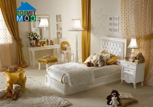 Ảnh Phòng tuyệt đẹp cho công chúa nhỏ