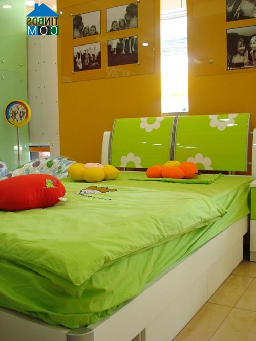 Ảnh 4 bí quyết tạo không gian sắc màu của bé