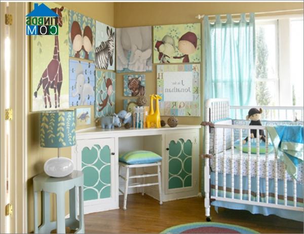Ảnh 5 bí quyết làm mới phòng trẻ