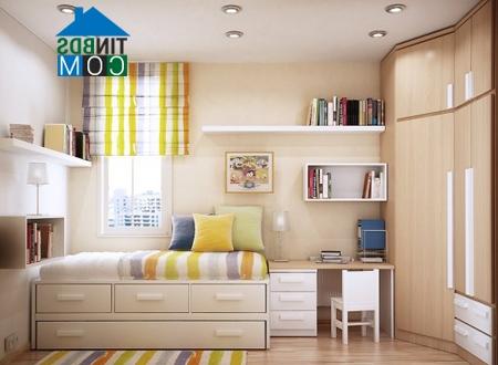 Ảnh Không gian cho bé chỉ dưới 10m2