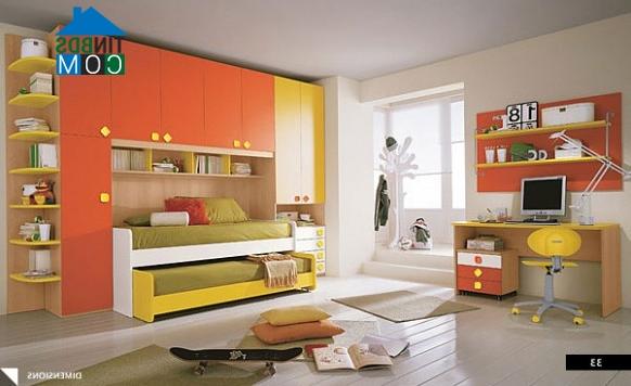 Ảnh Những bí kíp phối màu cực sống động cho phòng của bé