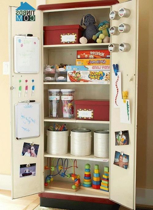 Ảnh 10 mẹo hay trữ đồ cho phòng bé