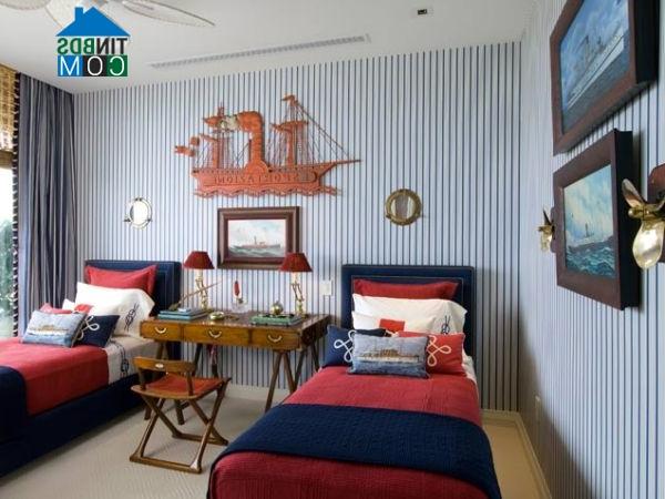 Ảnh Bố trí giường riêng cho hai con trong cùng một phòng