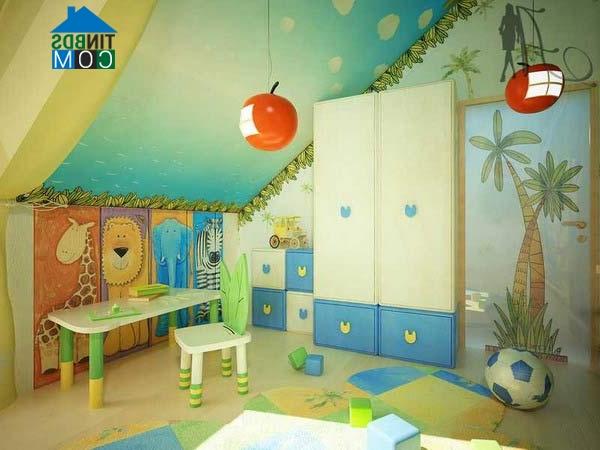 Ảnh Biến phòng trẻ thành thiên đường mơ ước