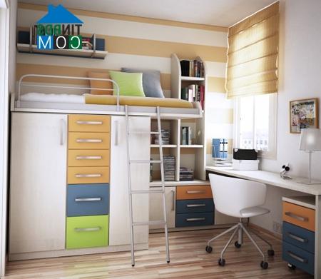 Ảnh Không gian cho bé chỉ dưới 10m2