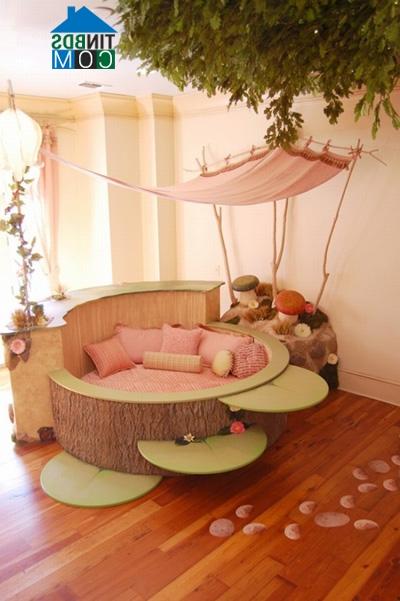 Ảnh Phòng ngủ trẻ em đẹp như trong truyện cổ tích