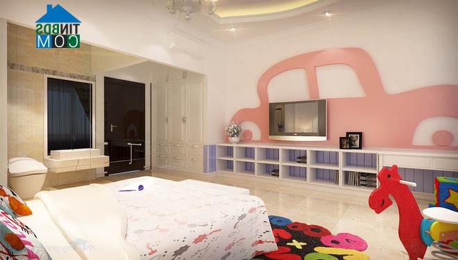 Ảnh Căn phòng vui nhộn, quà 1/6 bất ngờ cho con yêu!