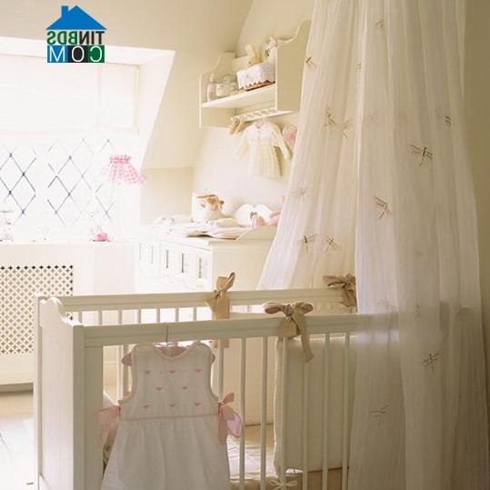 Ảnh Phòng bé hài hòa với phong cách đồng quê