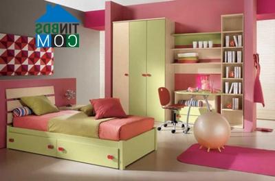 Ảnh Cách điệu không gian riêng của bé