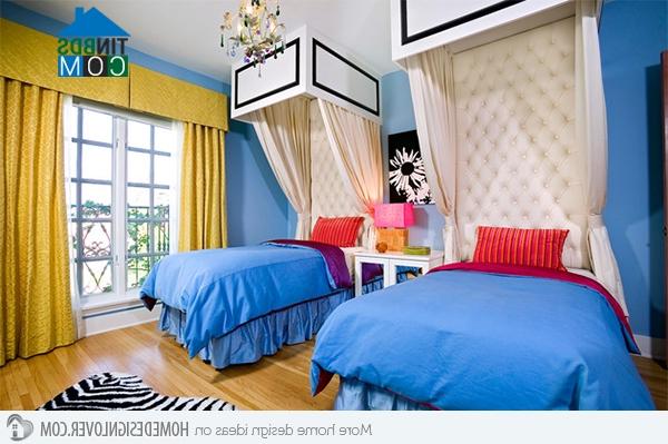 Ảnh 20 mẫu phòng ngủ xinh xắn dành cho các cặp sinh đôi