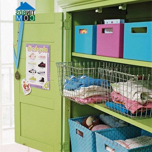 Ảnh Tủ đồ đáng yêu cho phòng bé