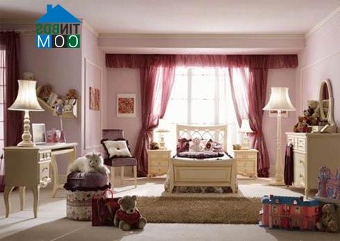 Ảnh Phòng tuyệt đẹp cho công chúa nhỏ