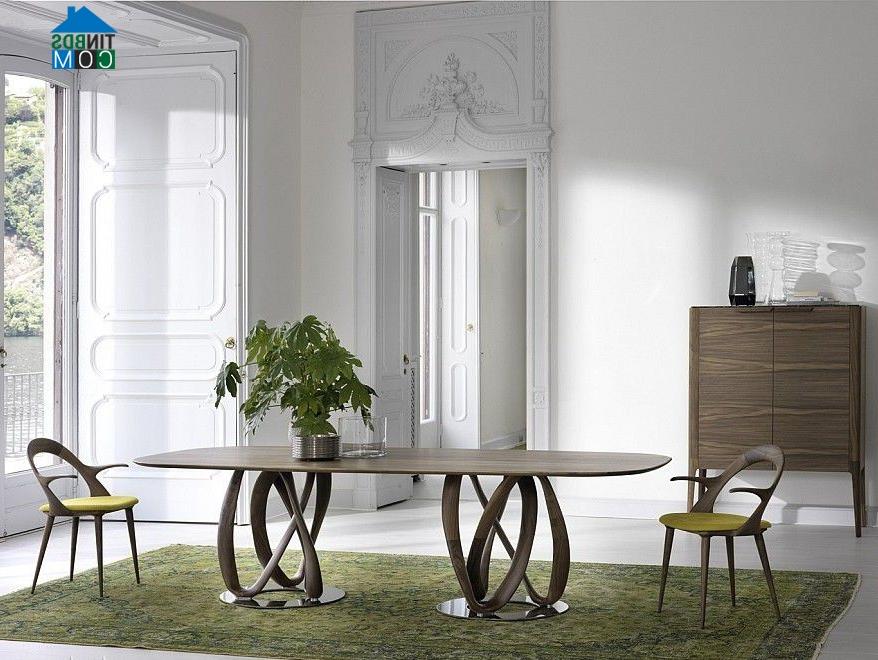 Ảnh Độc đáo những mẫu bàn ăn điêu khắc hiện đại